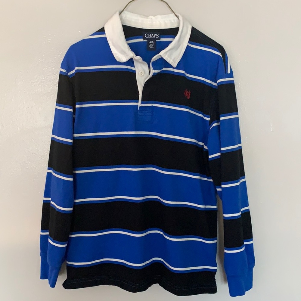 🔥2/$8.50 CHAPS Boys Long Sleeve Shirt